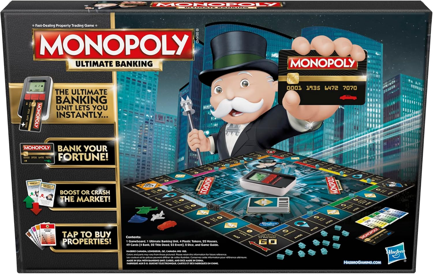 Hasbro Gaming Monopoly Ultimate Banking Hasbro Gaming Monopoly Ultimate Banking